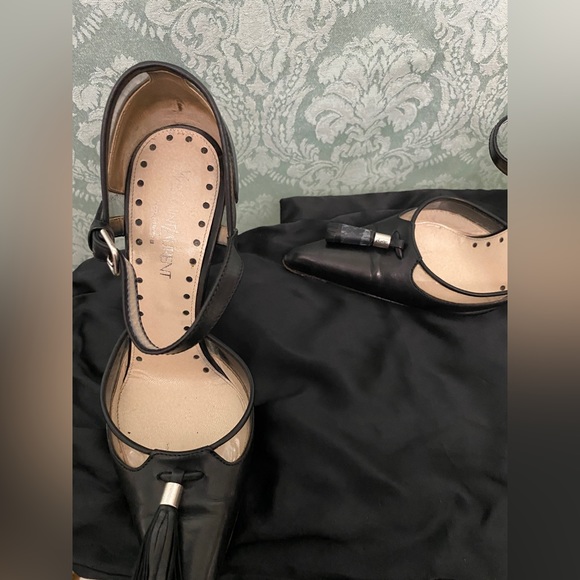 YSL Tassel Stilleto Heels Sz EUR38/US7.5 - Picture 6 of 6